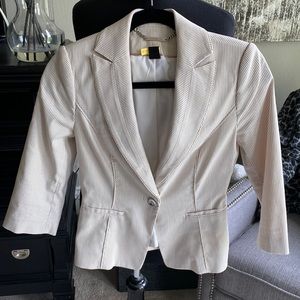 White House black market tan stripe